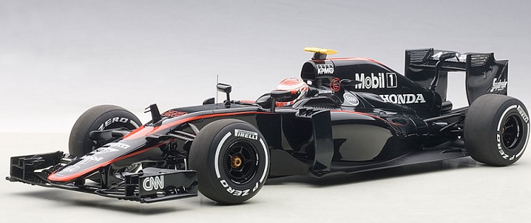 AutoArt 1/18 McLaren MP4-30 F1 2015 Barccelona-Spain